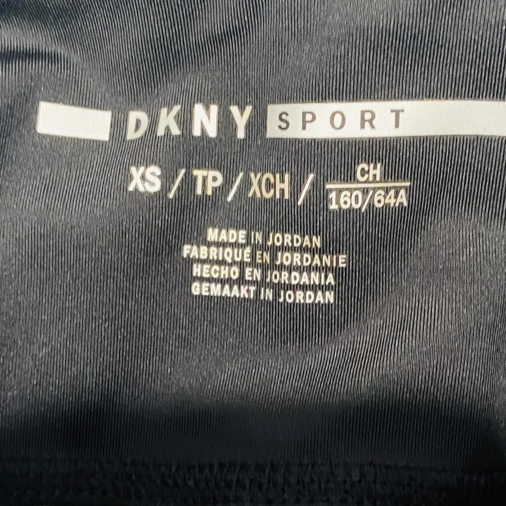 NWT DKNY Electric Shock Print High Waist Legging. - Picture 9 of 9